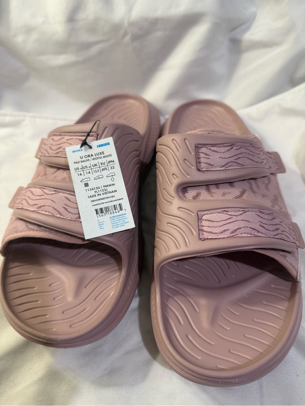 Hoka Gender Inclusive Ora Luxe Slide Sandal W/Size 16 M/Size 14